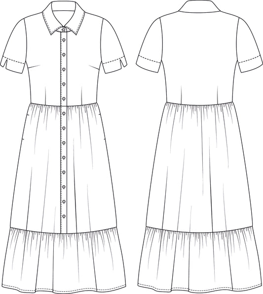 Premium Blusenkleid Cordoba