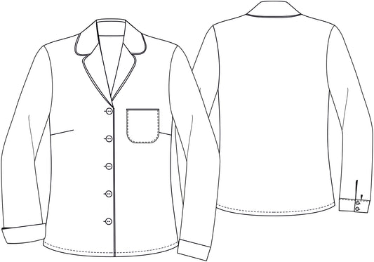 Pyjama-Bluse Patrizia