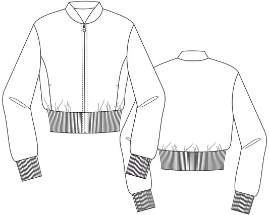 Premium Bomberjacke Tiffany