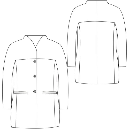 Premium Kurzmantel Heidi