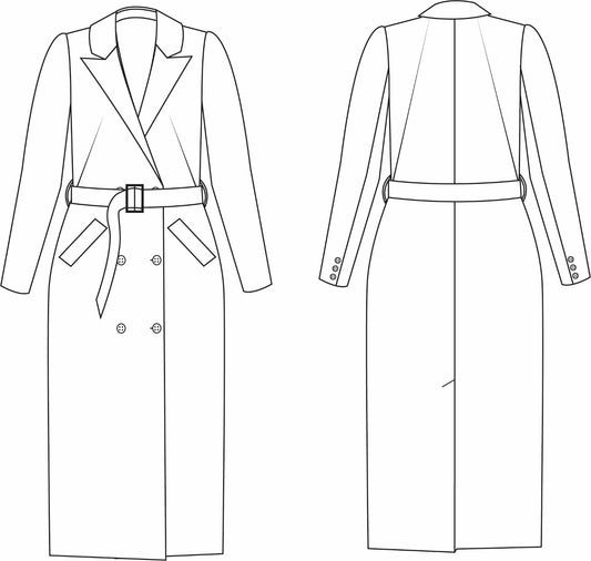 Premium Blazermantel Tilda