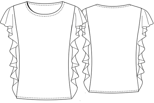 Schmetterlingsshirt Antonia