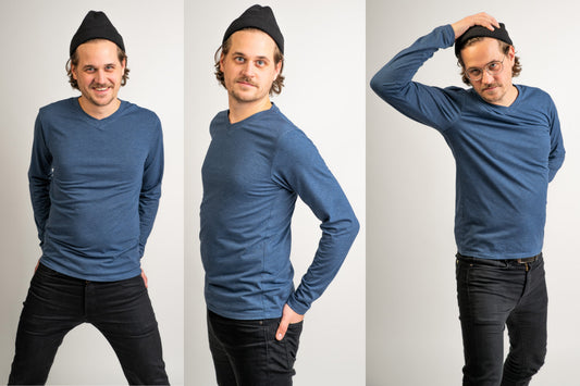 Nähanleitung Longsleeve Benedikt