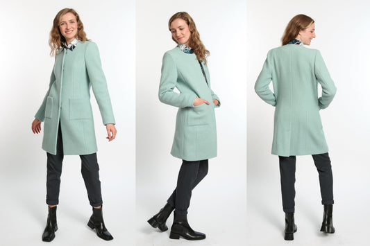 Nähanleitung Kurzmantel Ebony