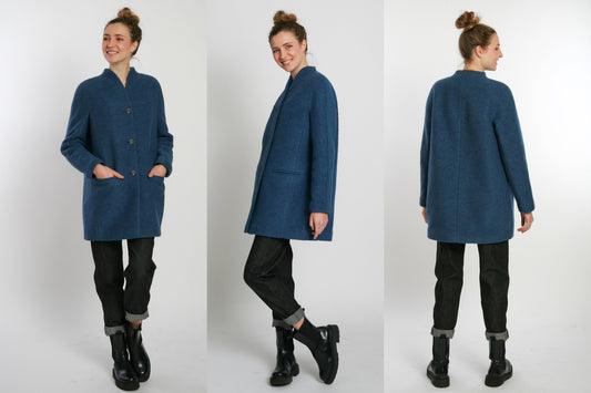 Nähanleitung Kurzmantel Heidi