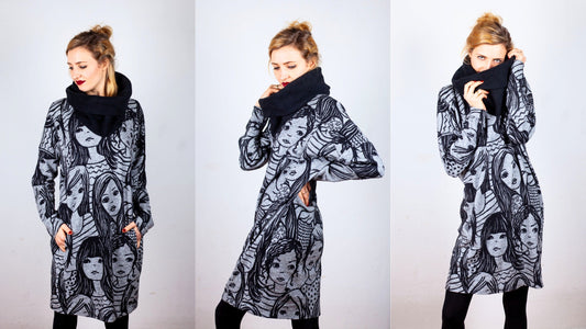 Nähanleitung Longpulli Cemre