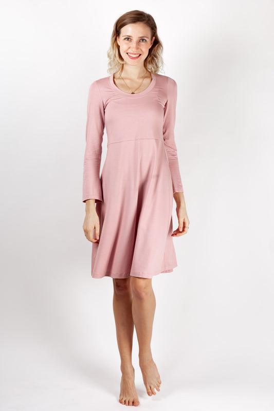 Nähanleitung Nachthemd Dalia