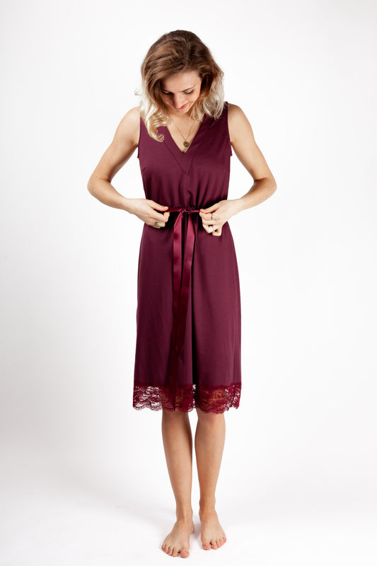 Nähanleitung Nachthemd Dora