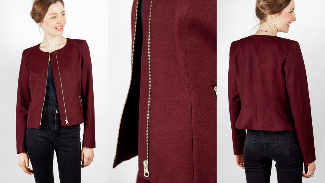 Nähanleitung Bikerjacke Estelle