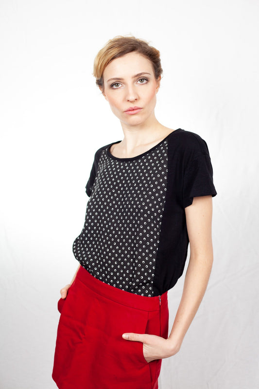Nähanleitung Shirt Gudrun