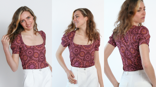 Nähanleitung Dirndl-T-shirt Jackie