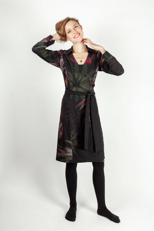 Nähanleitung Wickelkleid Jahel