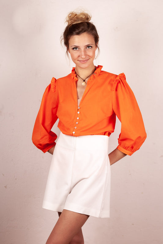 Nähanleitung Bluse Joina