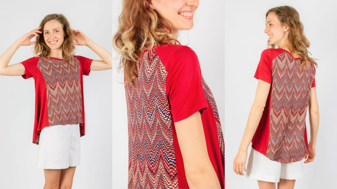 Nähanleitung T-Shirt Käthe