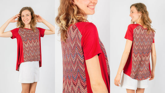 Nähanleitung T-Shirt Käthe