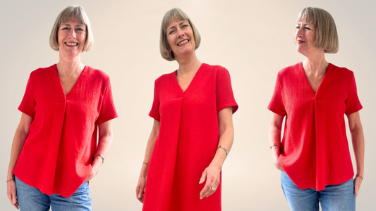 Nähanleitung Bluse Lilly