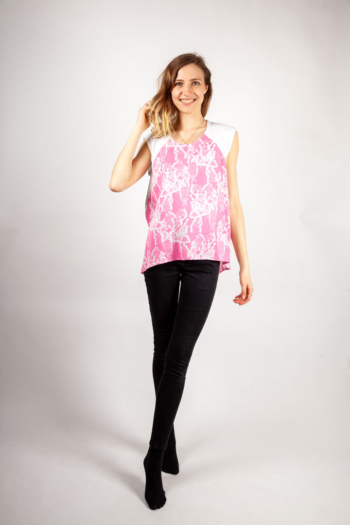 Nähanleitung Add-on Shirt Lina