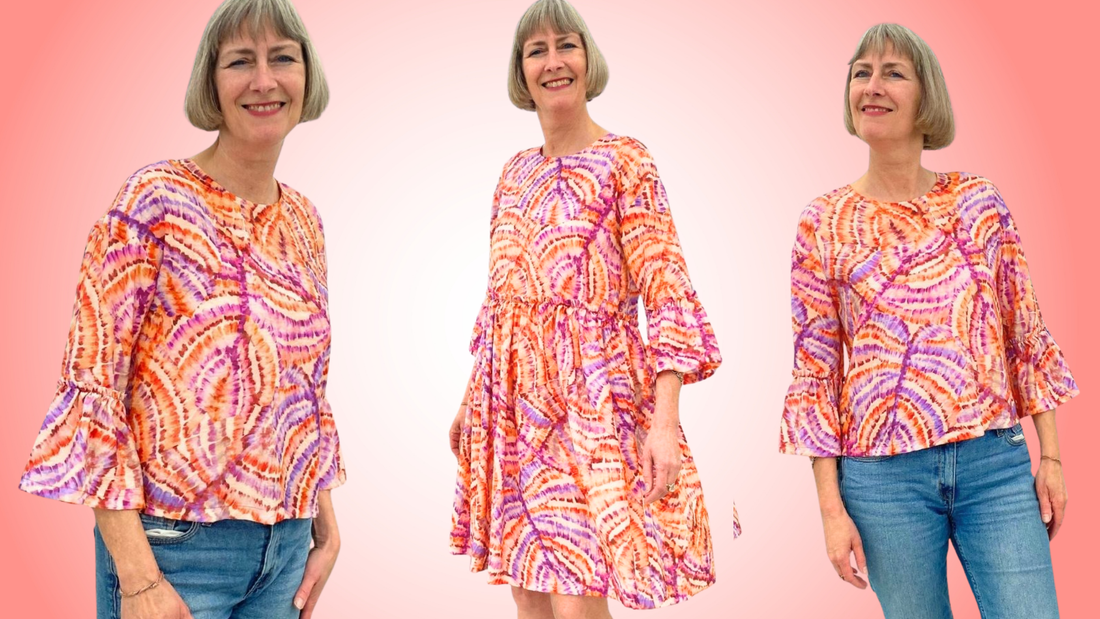 Nähanleitung Bluse Meret