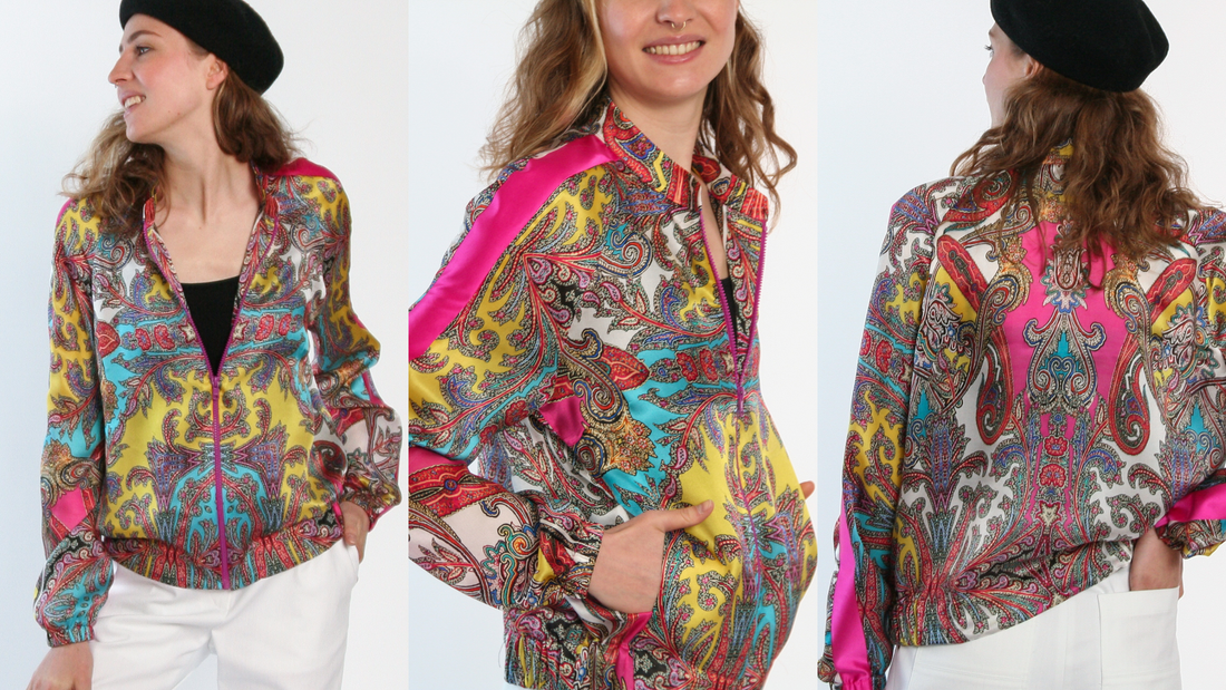 Nähanleitung Blousonjacke Mubera