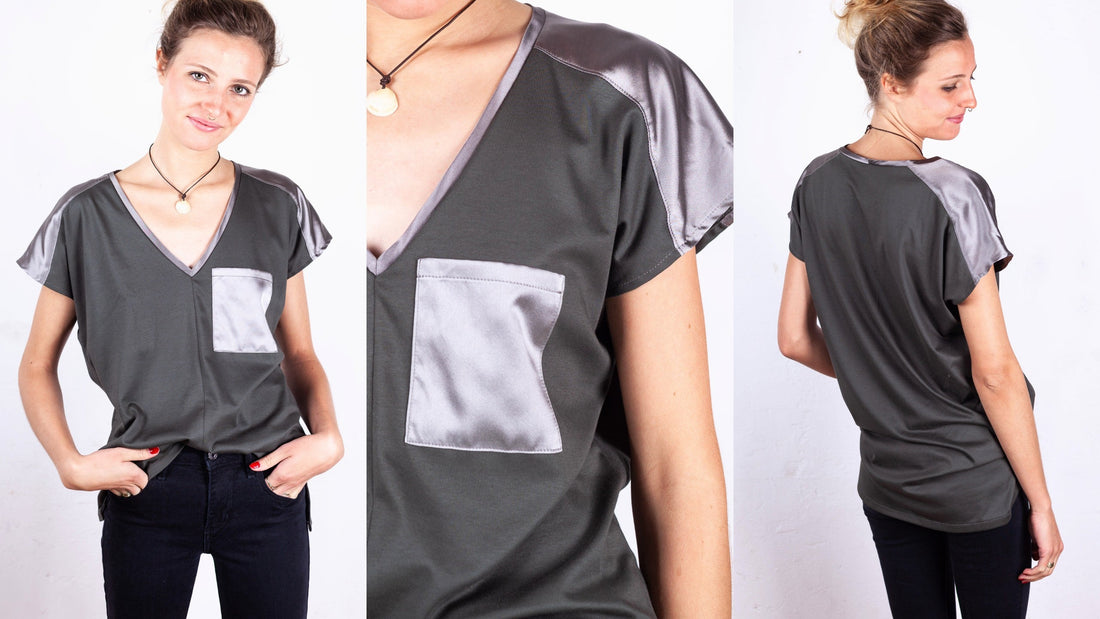 Nähanleitung Sommershirt Olga