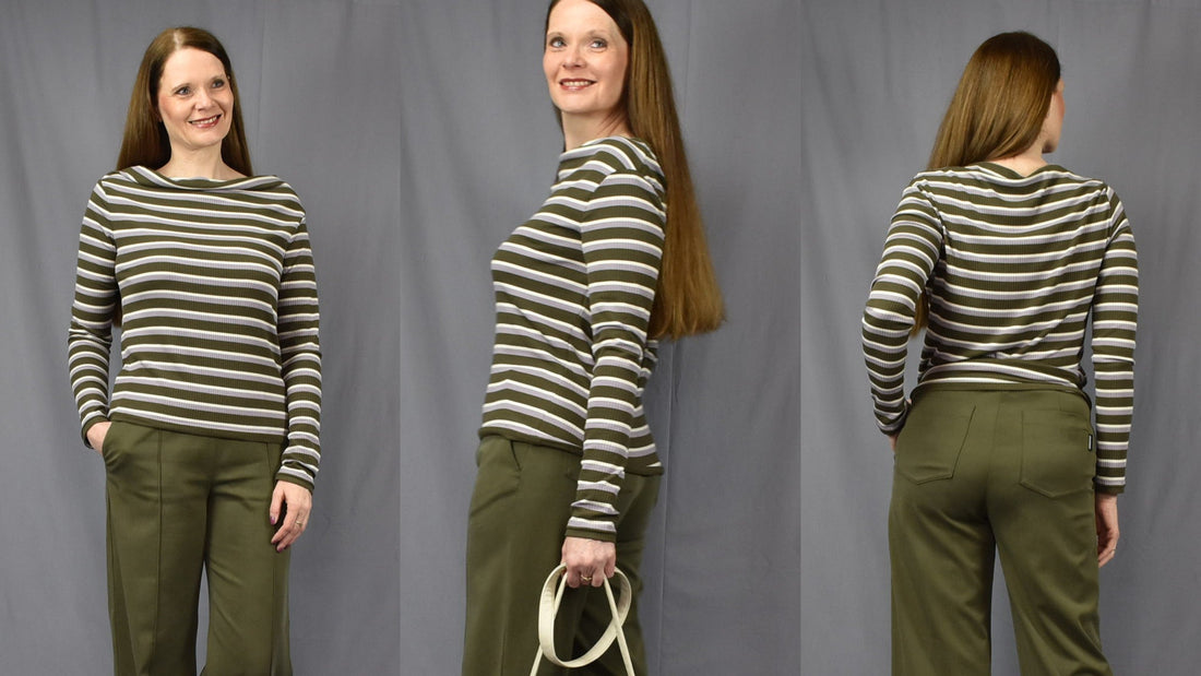 Nähanleitung Pullover “Pony Hütchen”
