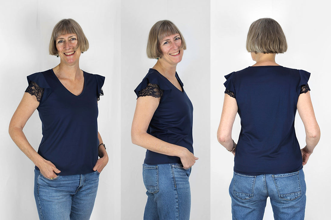 Nähanleitung Shirt Wilma