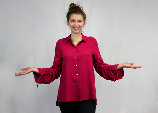 Nähanleitung Bluse Qamar