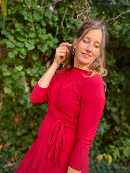 Marie wrap dress