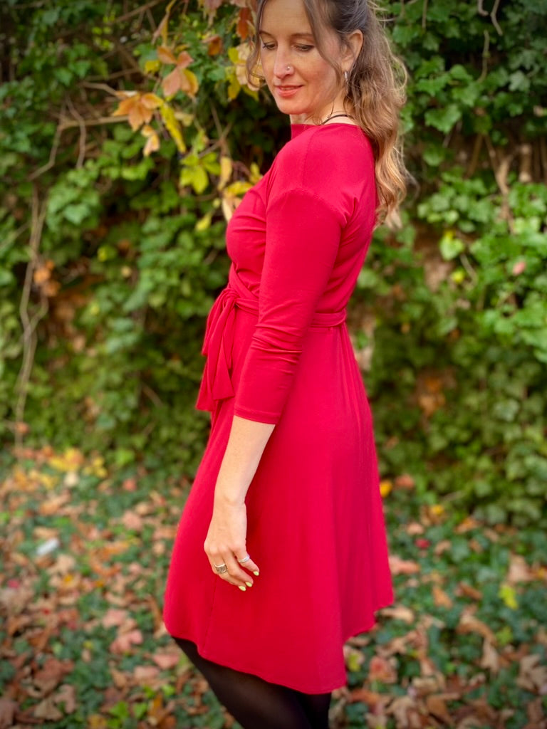 Marie wrap dress