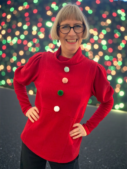 Premium Kleid Barcelona - mit Patternhack zum Pulli