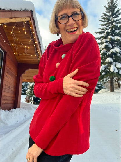 Premium Kleid Barcelona - mit Patternhack zum Pulli