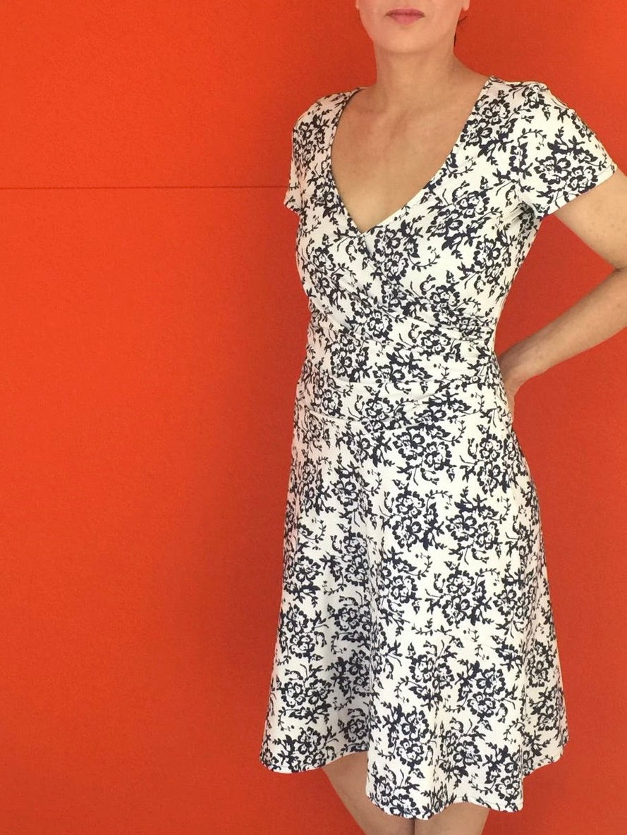 Eileen wrap dress Schnittmuster Berlin Eileen wrap dress Schnittmuster Berlin