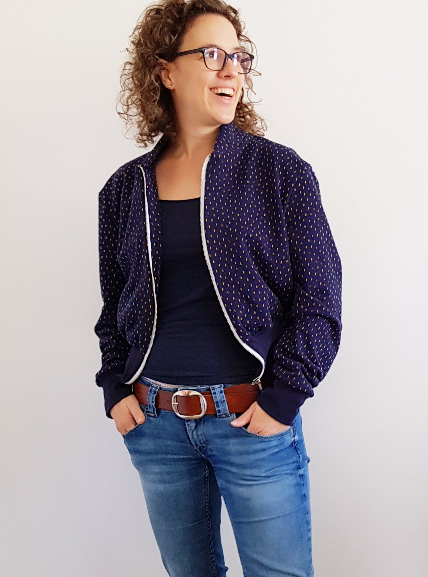 Schnittmuster Blousonjacke Damen Bomber Crop Jacke Schnittmuster