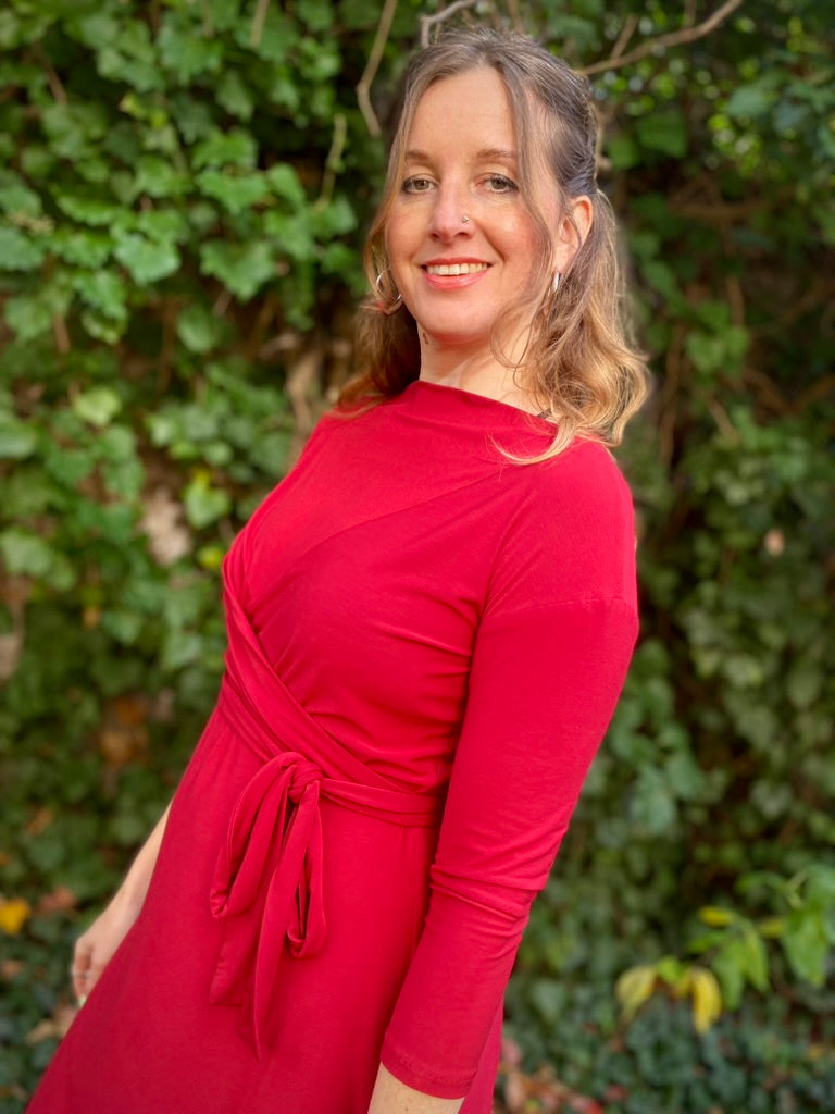 Marie wrap dress