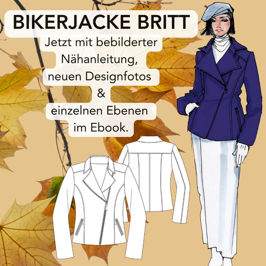 Premium Bikerjacke  Britt