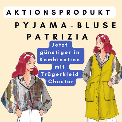 Pyjama-Bluse Patrizia