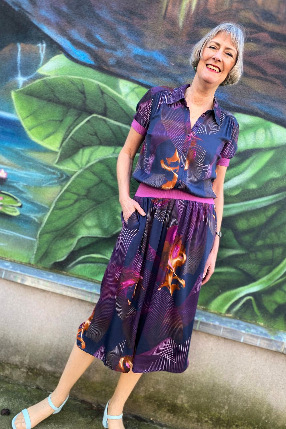 Bluse Como - Schnittmuster mit Add-ON zum Sommerkleid