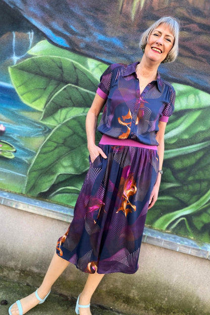 Bluse Como - Schnittmuster mit Add-ON zum Sommerkleid