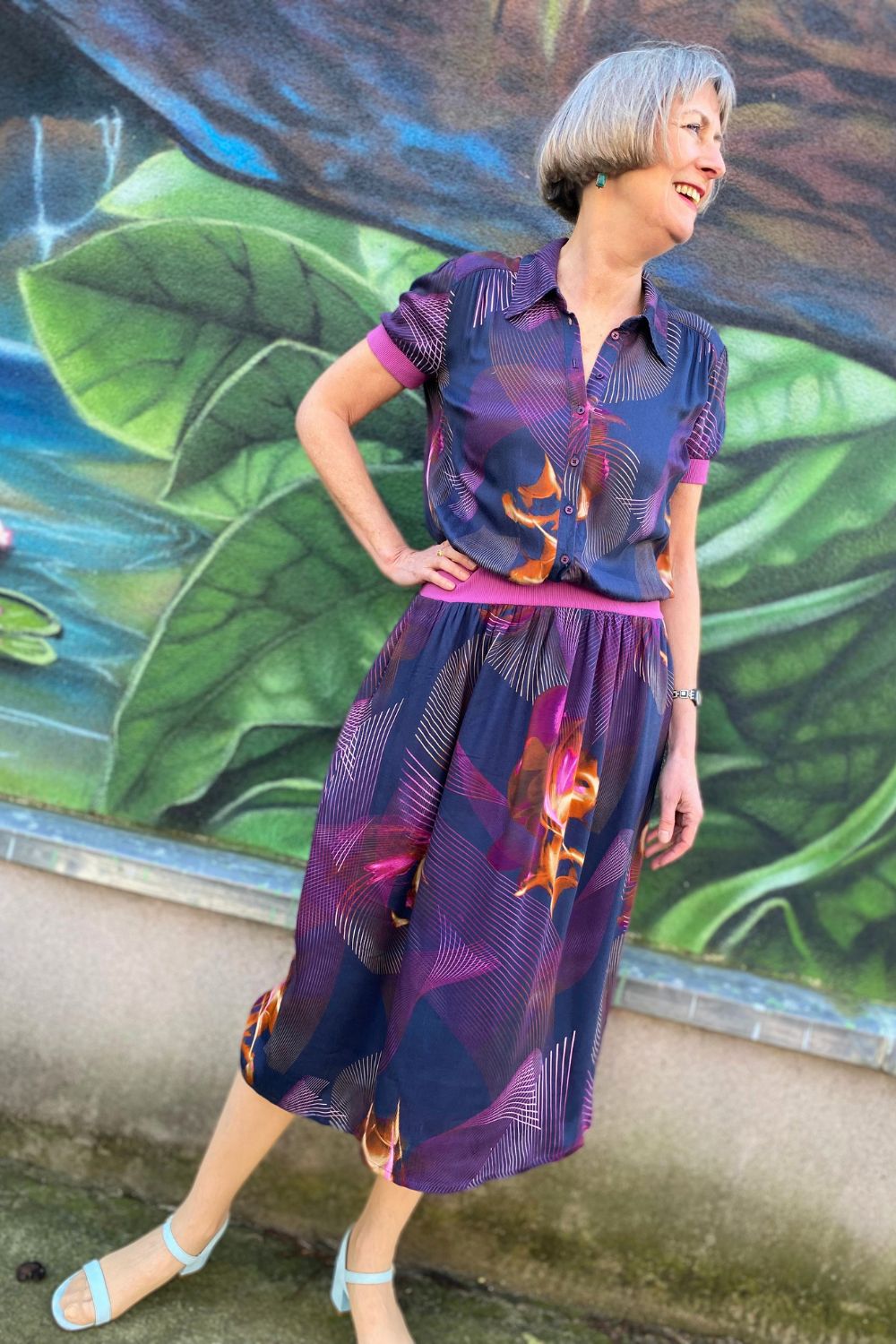 Bluse Como - Schnittmuster mit Add-ON zum Sommerkleid