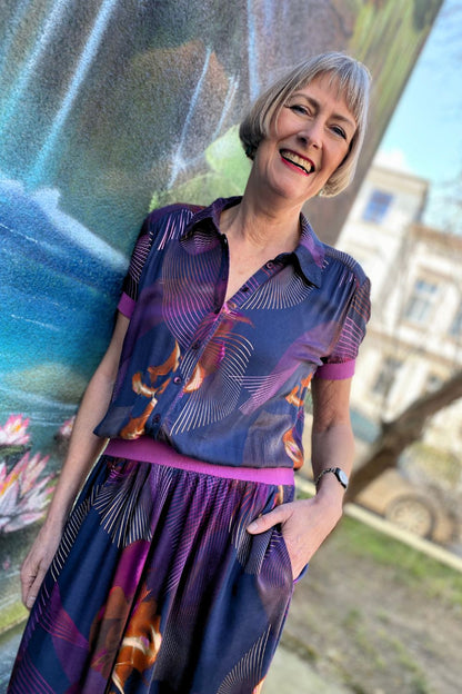 Bluse Como - Schnittmuster mit Add-ON zum Sommerkleid