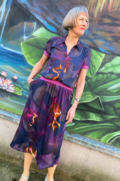 Bluse Como - Schnittmuster mit Add-ON zum Sommerkleid