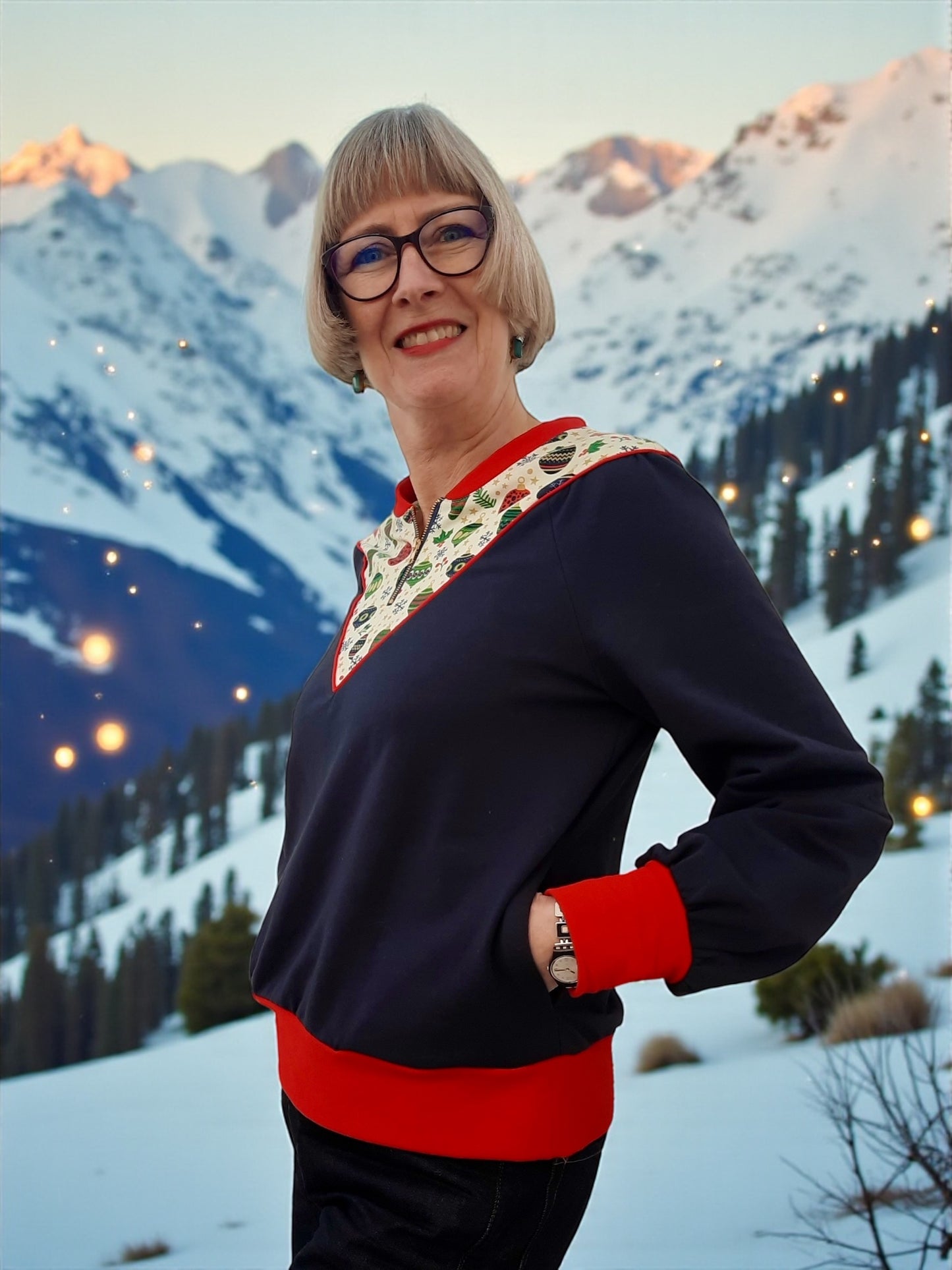 Sweaterjacke Whitney