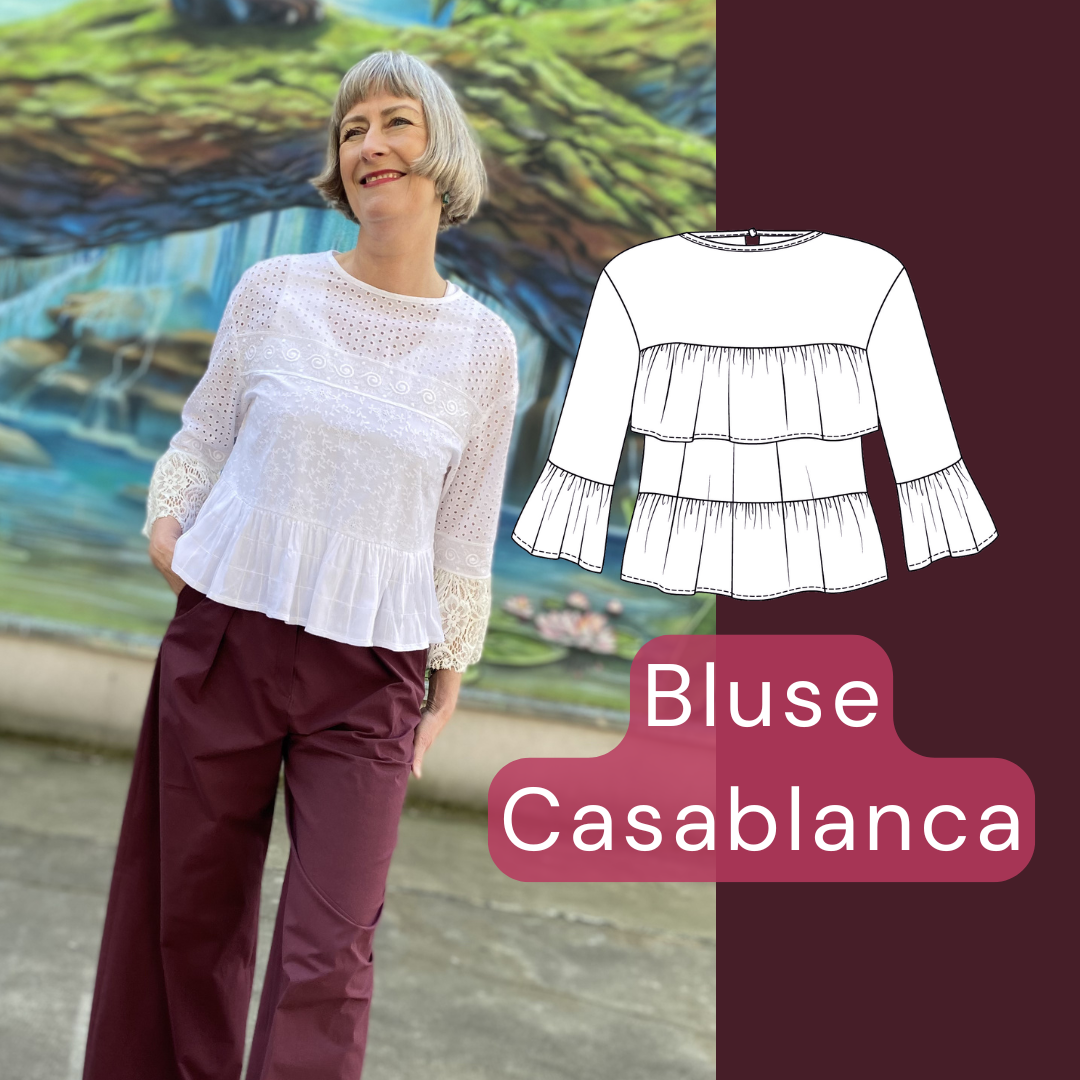 Bluse Casablanca