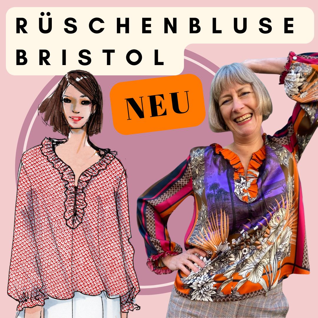 Rüschenbluse Bristol