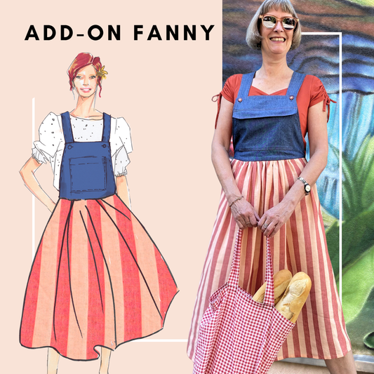 Add-On Latzhose Fanny zum Kleid