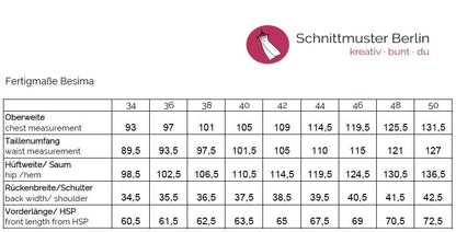 Wasserfallbluse Besima