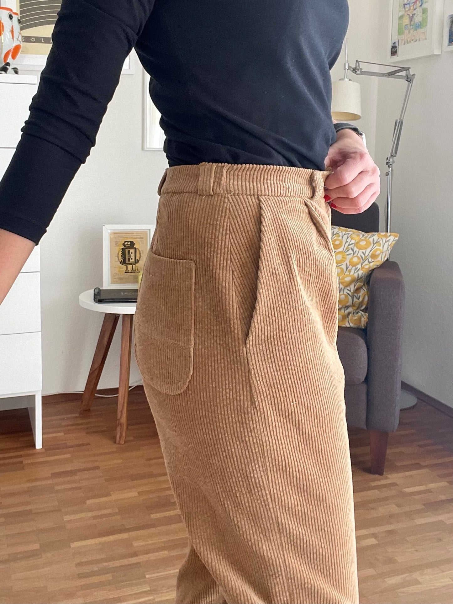 Highwaist Hose Ücke