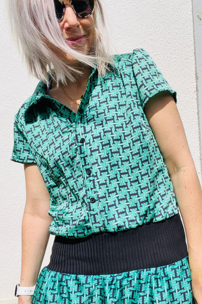 Bluse Como - Schnittmuster mit Add-ON zum Sommerkleid