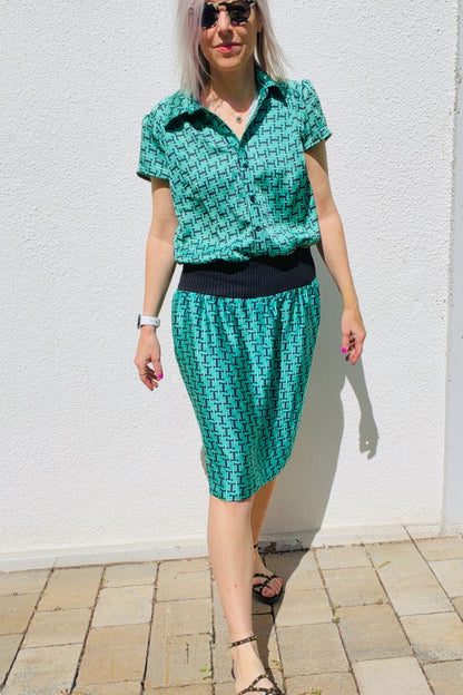 Bluse Como - Schnittmuster mit Add-ON zum Sommerkleid