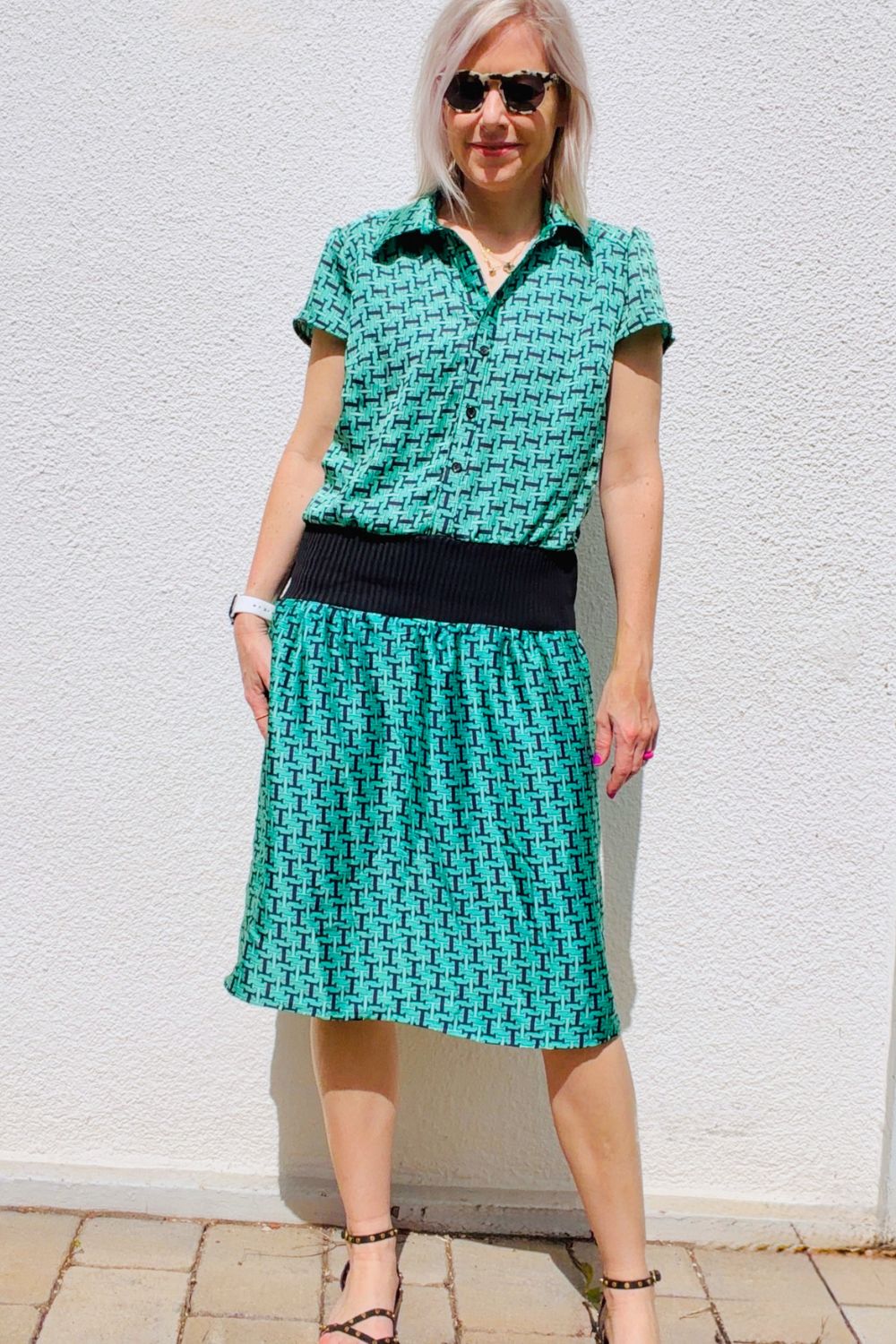 Bluse Como - Schnittmuster mit Add-ON zum Sommerkleid